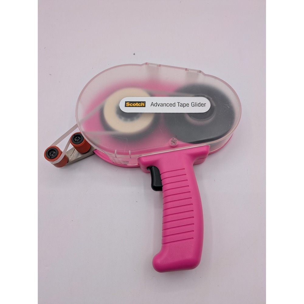 Scotch Advanced Tape Glider ATG Pink Adhesive Applicator Scrapbook Craft Tool